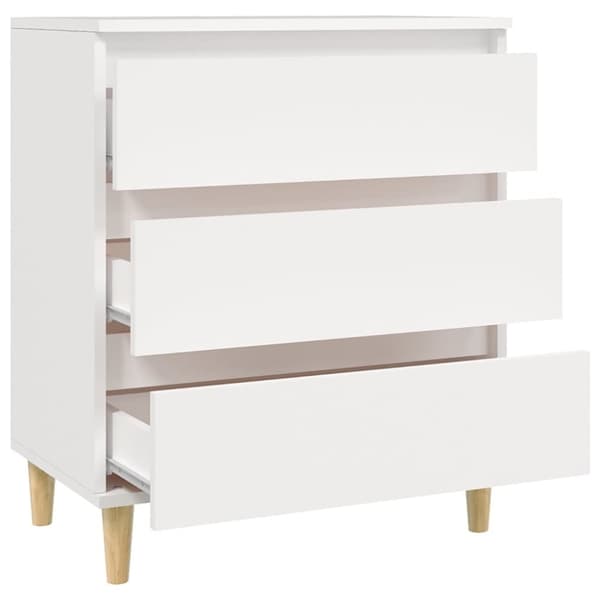 Skänkar & serveringsbord - Living Byrå vit 60x35x70 cm konstruerat trä