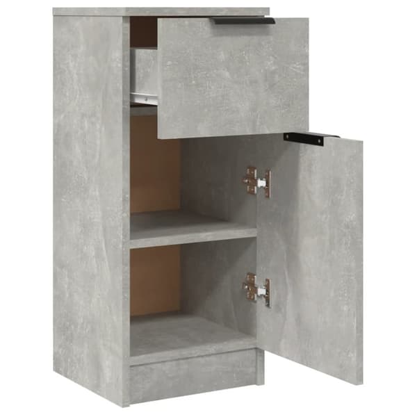 Skænke - Living skænk 30x30x70 cm konstrueret træ betongrå
