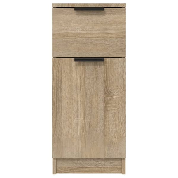 Skänkar & serveringsbord - Living Byrå sonoma-ek 30x30x70 cm konstruerat trä