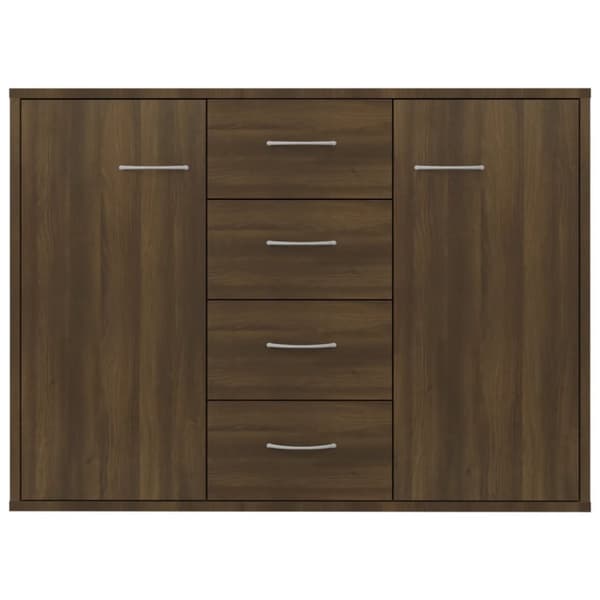 Skänkar & serveringsbord - Living Skänk brun ek 88x30x65 cm konstruerat trä