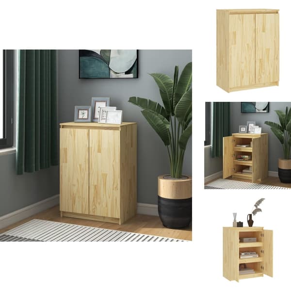 Skänkar & serveringsbord - Living Skänk 60x36x84 cm massiv furu