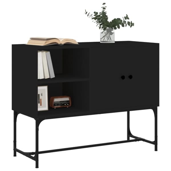 Skænke - Living skænk 100x40x79,5 cm konstrueret træ sort