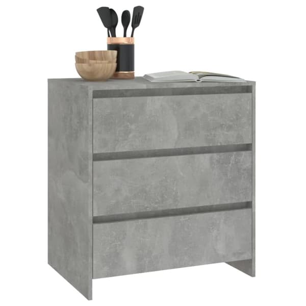 Skænke - Living skænk 70x41x75 cm spånplade betongrå
