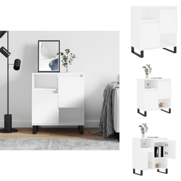 Skänkar & serveringsbord - Living Byrå vit 60x35x70 cm konstruerat trä
