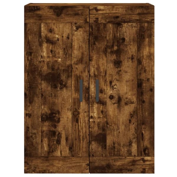 Skänkar & serveringsbord - Living Väggskåp rökfärgad ek 69,5x34x90 cm konstruerat trä