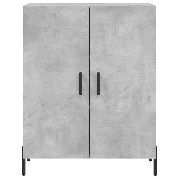 Skænke - Living højskab 69,5x34x180 cm konstrueret træ betongrå