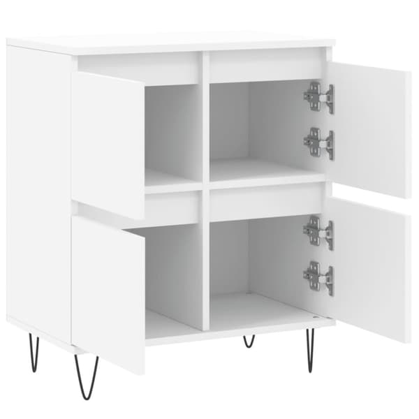 Skänkar & serveringsbord - Living Byrå vit 60x35x70 cm konstruerat trä