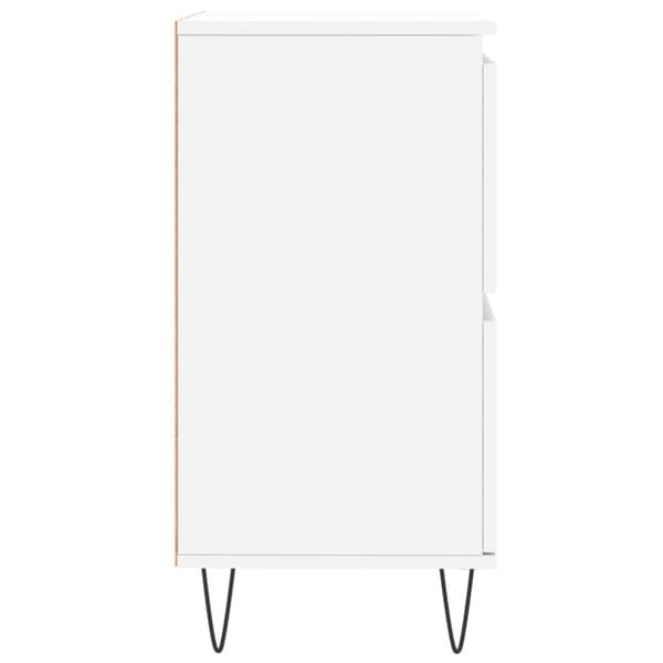 Skänkar & serveringsbord - Living Byrå vit 60x35x70 cm konstruerat trä