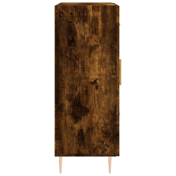 Skænke - Living skænk 69,5x34x90 cm konstrueret træ røget egetræsfarve