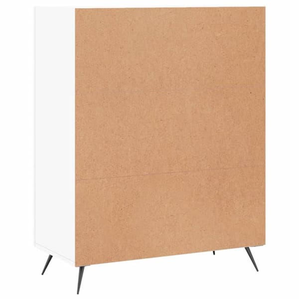 Skänkar & serveringsbord - Living Skåp vit 69,5x34x90 cm konstruerat trä