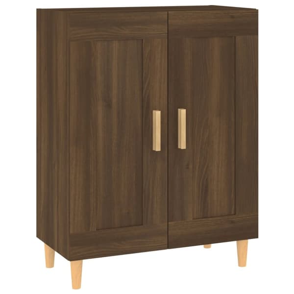 Skänkar & serveringsbord - Living Byrå brun ek 69,5x34x90 cm konstruerat trä
