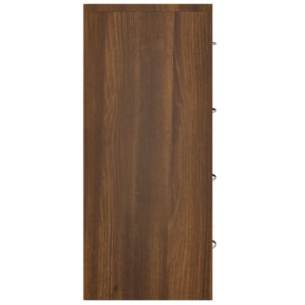 Skänkar & serveringsbord - Living Skänk med 4 lådor 60x30,5x71 cm brun ek