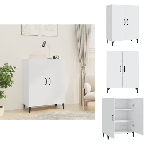 Skänkar & serveringsbord - Living Skänk vit 70x34x90 cm konstruerat trä
