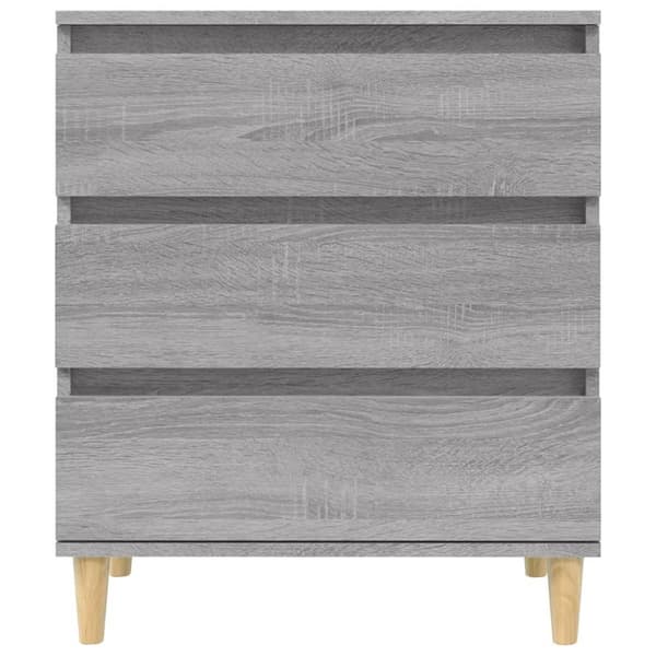 Skænke - Living skænk 60x35x70 cm konstrueret træ grå sonoma-eg