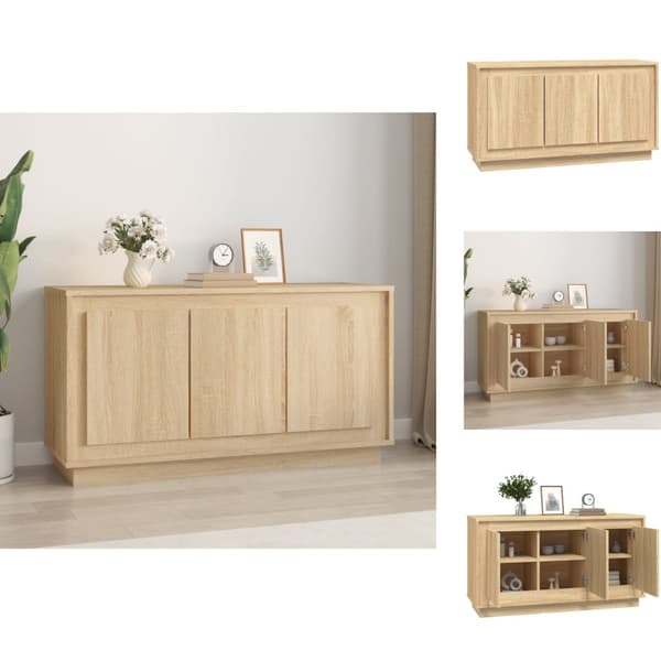 Tarjoilupöydät & senkit - Living Senkki Sonoma tammi 102x35x55 cm tekninen puu