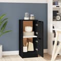Miniatyrbillede 4 af 11: Skænke - Living skænk 30x30x70 cm konstrueret træ sort