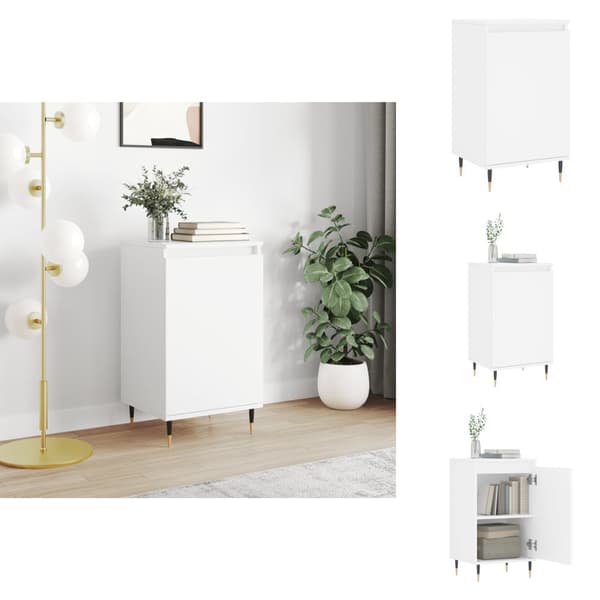 Skänkar & serveringsbord - Living Byrå vit 40x35x70 cm konstruerat trä