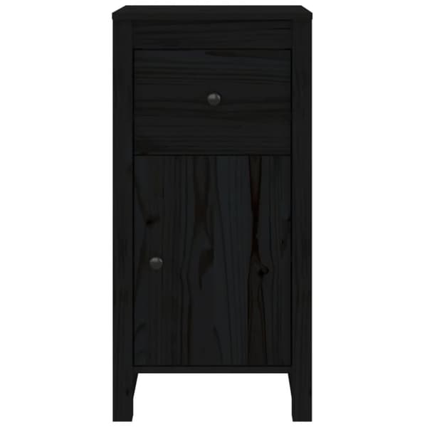 Skänkar & serveringsbord - Living Skänk svart 2 st 40x35x80 cm massiv furu