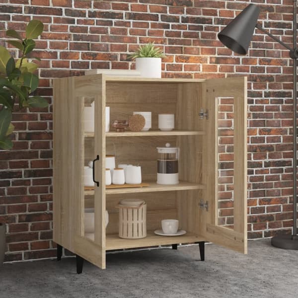 Skänkar & serveringsbord - Living Skänk sonoma-ek 69,5x34x90 cm konstruerat trä