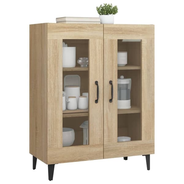 Skänkar & serveringsbord - Living Skänk sonoma-ek 69,5x34x90 cm konstruerat trä