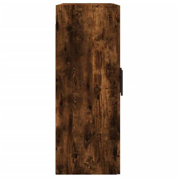 Skænke - Living væghængt skab 69,5x34x90 cm konstrueret træ røget sonoma-eg