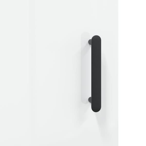 Skänkar & serveringsbord - Living Högskåp högglans vit 69,5x34x180 cm konstruerat trä