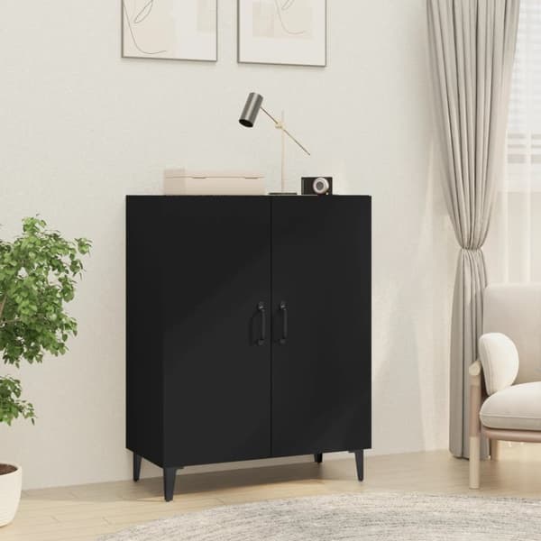 Skänkar & serveringsbord - Living Skänk svart 70x34x90 cm konstruerat trä