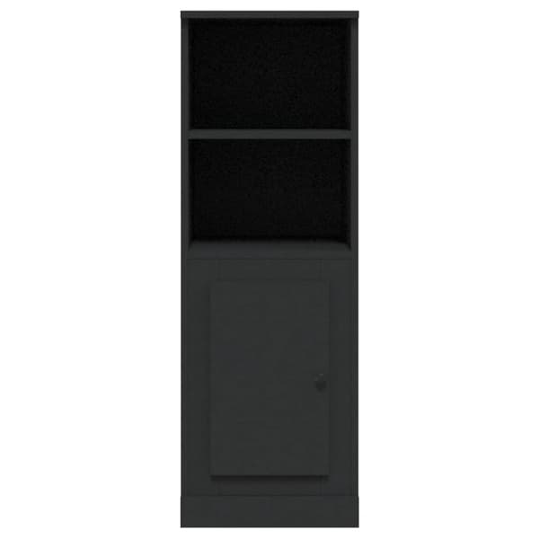 Skänkar & serveringsbord - Living Skåp svart 36x35,5x103,5 cm konstruerat trä
