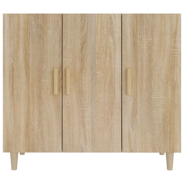 Skänkar & serveringsbord - Living Skänk sonoma-ek 90x34x80 cm konstruerat trä