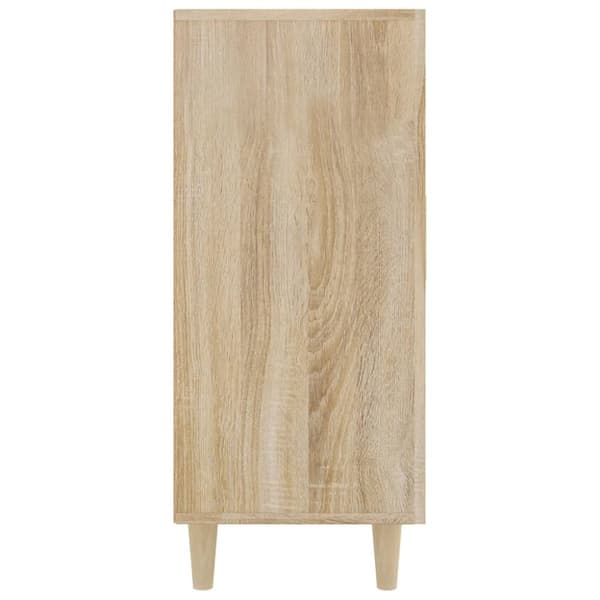Skänkar & serveringsbord - Living Skänk sonoma-ek 90x34x80 cm konstruerat trä