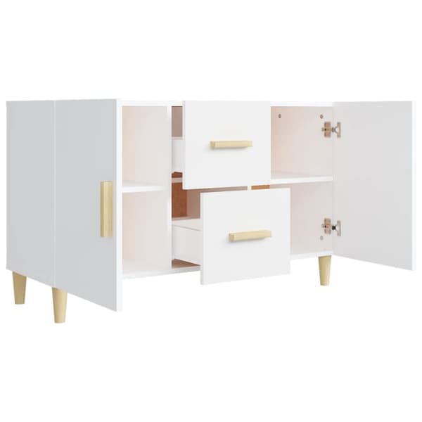 Skänkar & serveringsbord - Living Skänk vit 100x36x60 cm konstruerat trä
