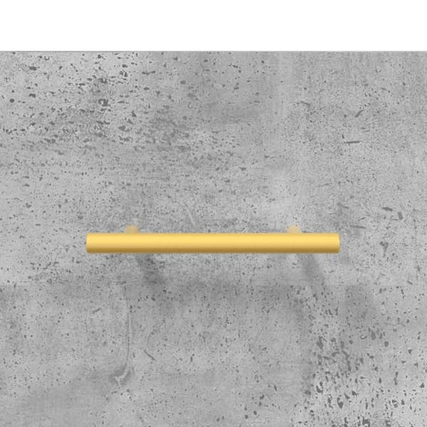 Skänkar & serveringsbord - Living Högskåp betonggrå 69,5x34x180 cm konstruerat trä