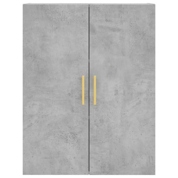 Skænke - Living højskab 69,5x34x180 cm konstrueret træ betongrå