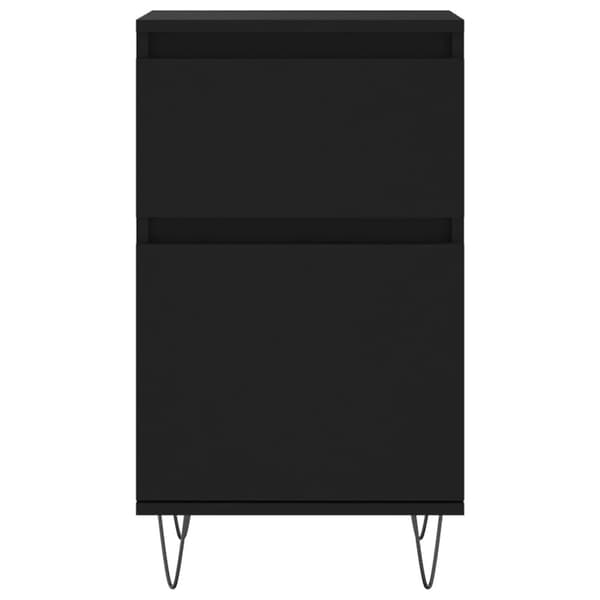 Tarjoilupöydät & senkit - Living Senkit 2 kpl musta 40x35x70 cm tekninen puu