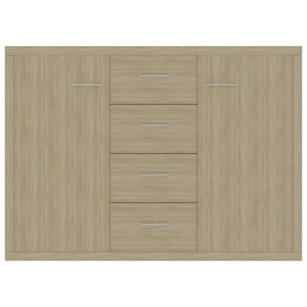 Skænke - Living skænk 88 x 30 x 65 cm spånplade sonoma-eg