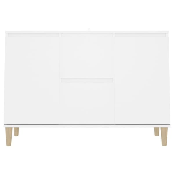 Skænke - Living skænk 103,5x35x70 cm spånplade hvid