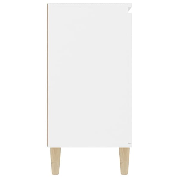 Skænke - Living skænk 103,5x35x70 cm spånplade hvid