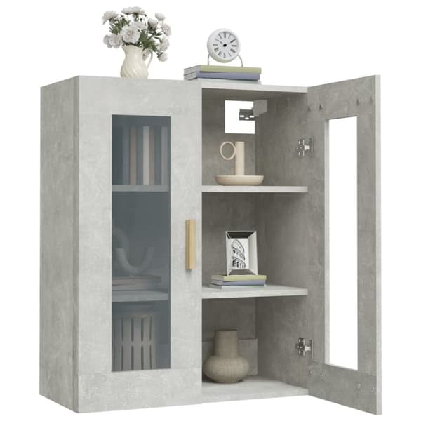 Skænke - Living vægskab 69,5x34x90 cm betongrå