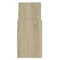 Miniatyrbillede 7 af 9: Skænke - Living sideskab 60x26x60 cm spånplade sonoma-eg