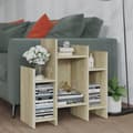 Miniatyrbillede 2 af 9: Skænke - Living sideskab 60x26x60 cm spånplade sonoma-eg