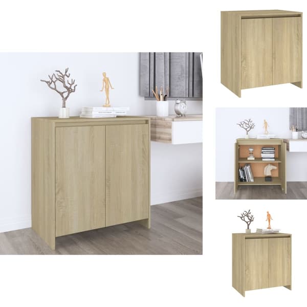 Tarjoilupöydät & senkit - Living Senkki Sonoma tammi 70x41x75 cm tekninen puu