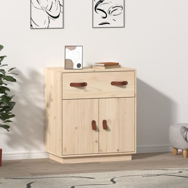 Skænke - Living skænk 65,5x40x75 cm massivt fyrretræ