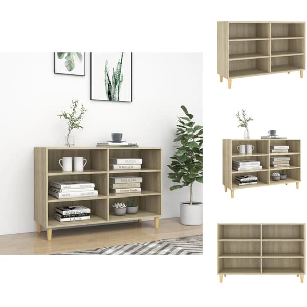 Tarjoilupöydät & senkit - Living Senkki Sonoma-tammi 103,5x35x70 cm tekninen puu
