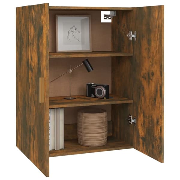 Skänkar & serveringsbord - Living Väggskåp Rökfärgad ek 69,5x34x90 cm