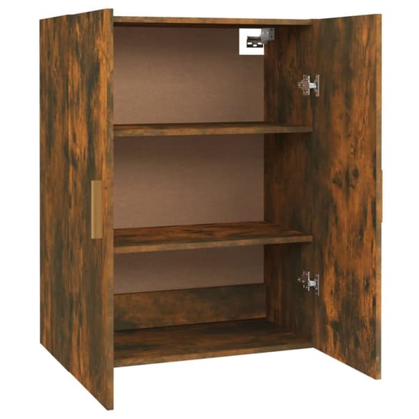Skänkar & serveringsbord - Living Väggskåp Rökfärgad ek 69,5x34x90 cm