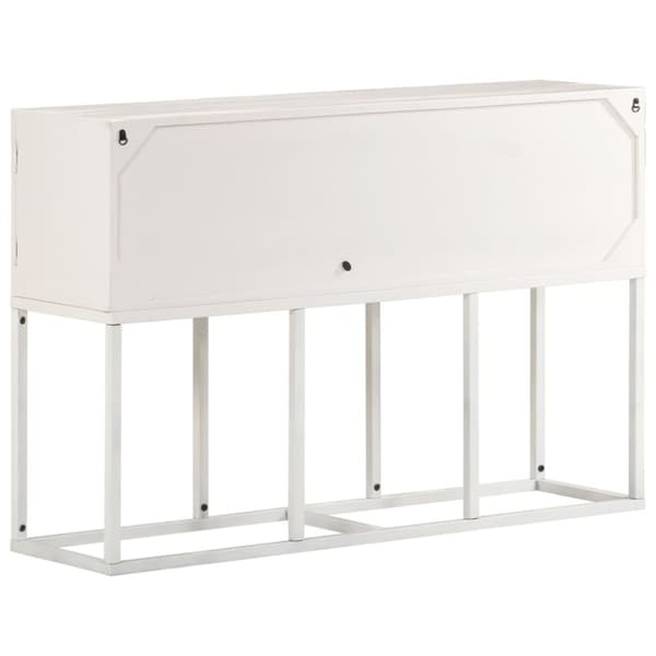 Skænke - Living skænk 115x30x76 cm massivt mangotræ