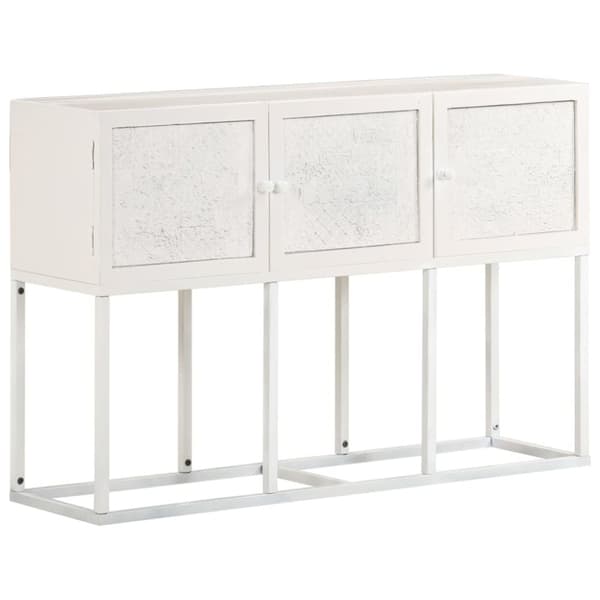 Skænke - Living skænk 115x30x76 cm massivt mangotræ