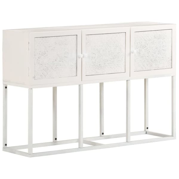 Skænke - Living skænk 115x30x76 cm massivt mangotræ