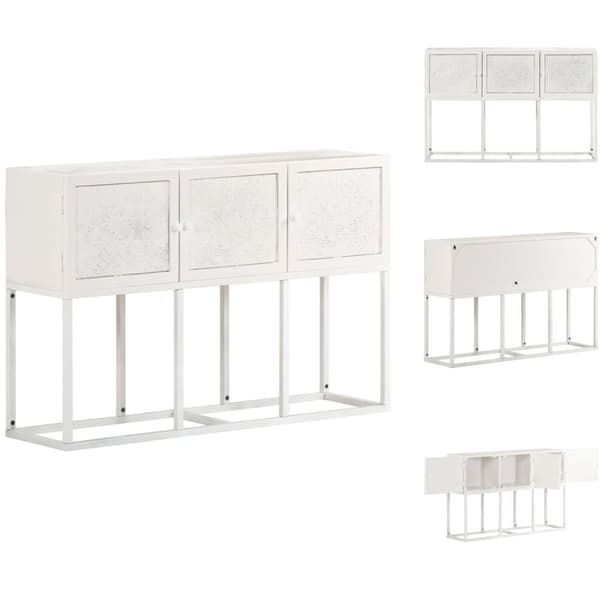Skænke - Living skænk 115x30x76 cm massivt mangotræ