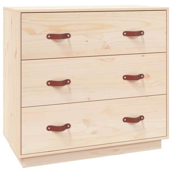 Skænke - Living skænk 80x40x75 cm massivt fyrretræ